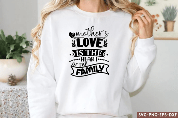 A Mother's Love SVG Graphics for Crafts