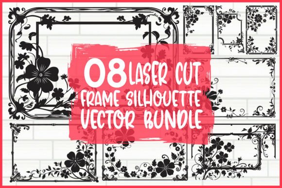 Floral Border Pack: Elegant Graphics for Local Business Branding