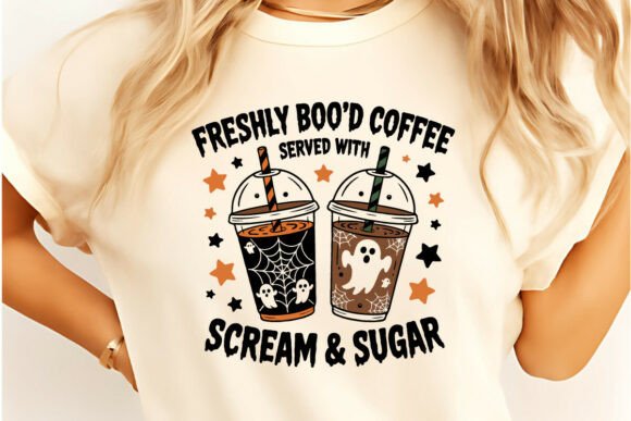 Freshly Boo’d Coffee SVG Design