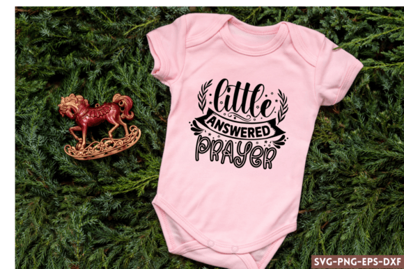 Little Answered Prayer SVG for Local Business Branding