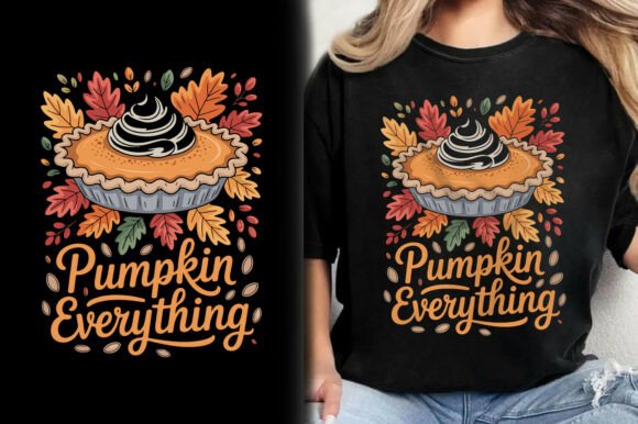 Pumpkin Everything Autumn Turkey T-Shirt Graphics