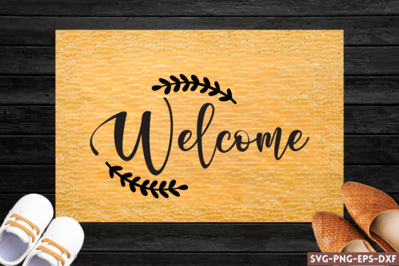 Welcome SVG for Crafts and Graphics Projects