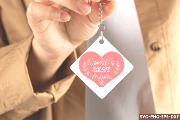World's Best Mum SVG for Crafts and Graphics